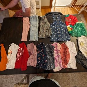 4T/4 Girls Clothing Lot